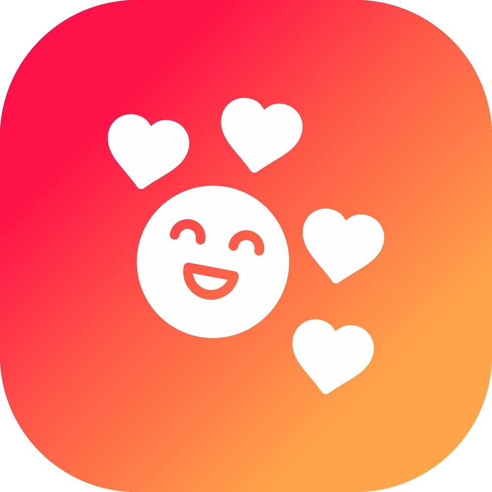 Happy Creative Icon Design vector