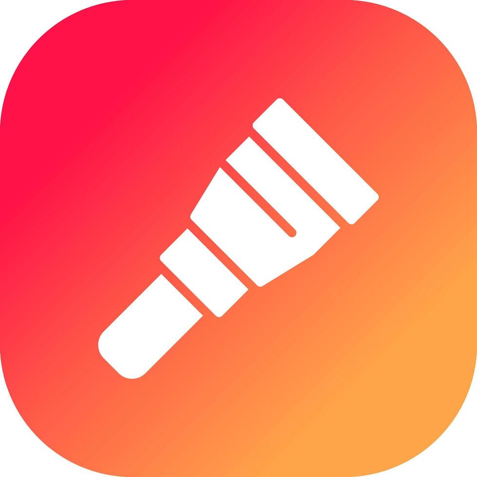 Flashlight Creative Icon Design vector