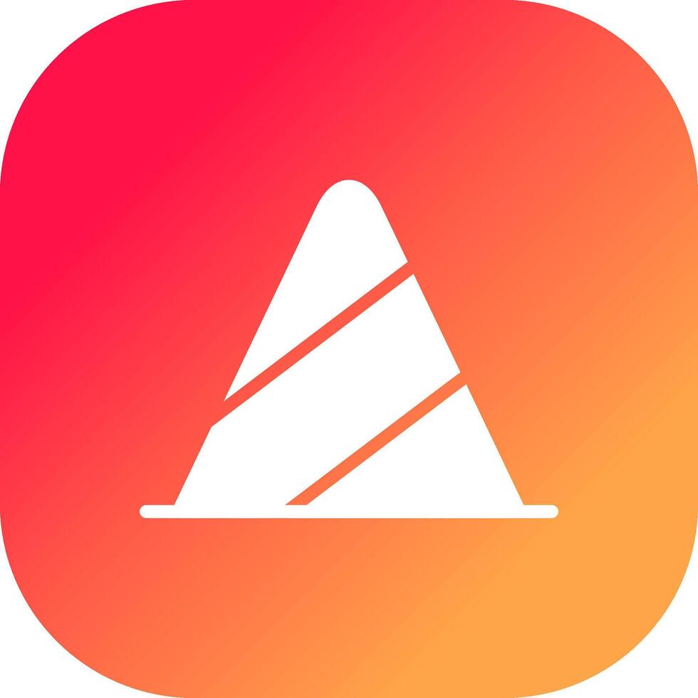 Cone Creative Icon Design vector