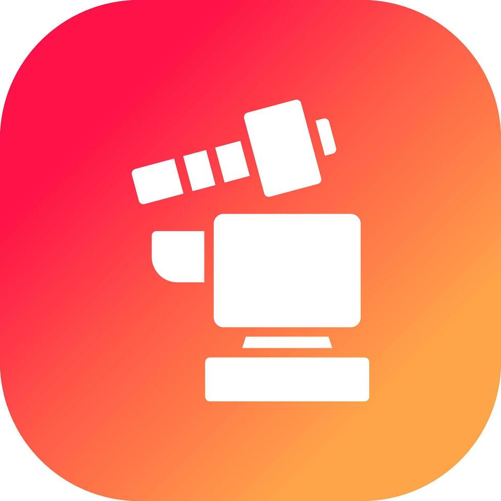 Hammer and anvil Creative Icon Design vector