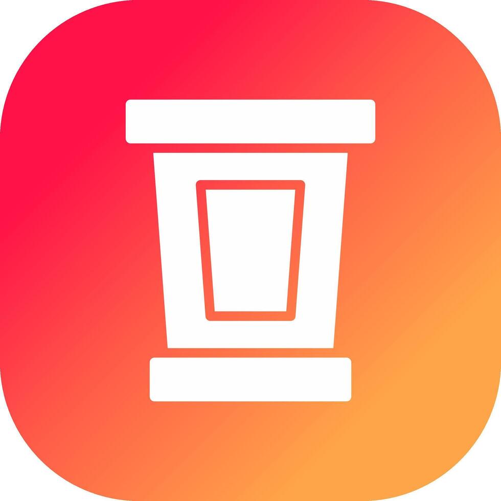 Witness Stand Creative Icon Design vector