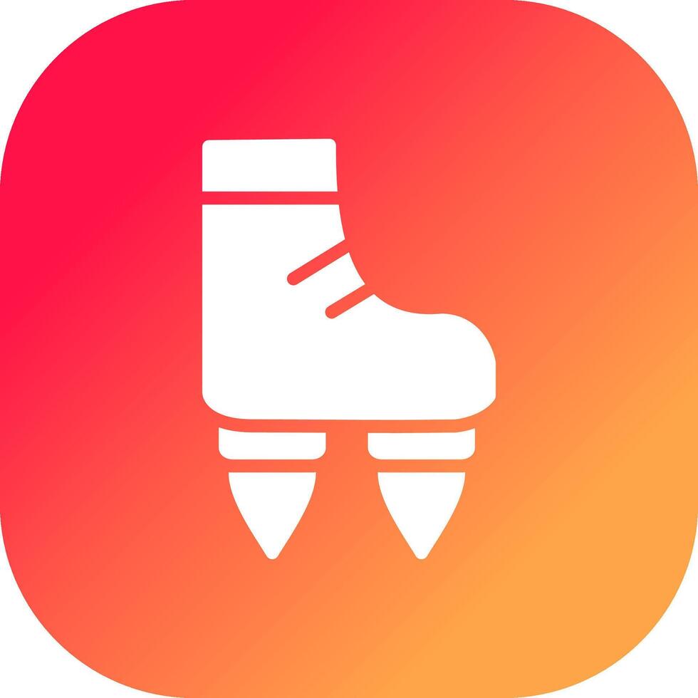 Flying Boots Creative Icon Design vector