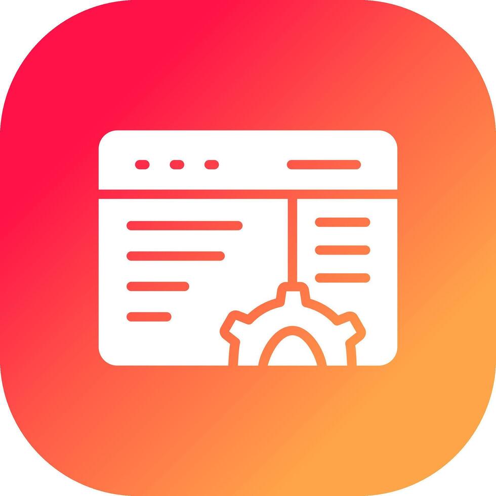 Browser Creative Icon Design vector