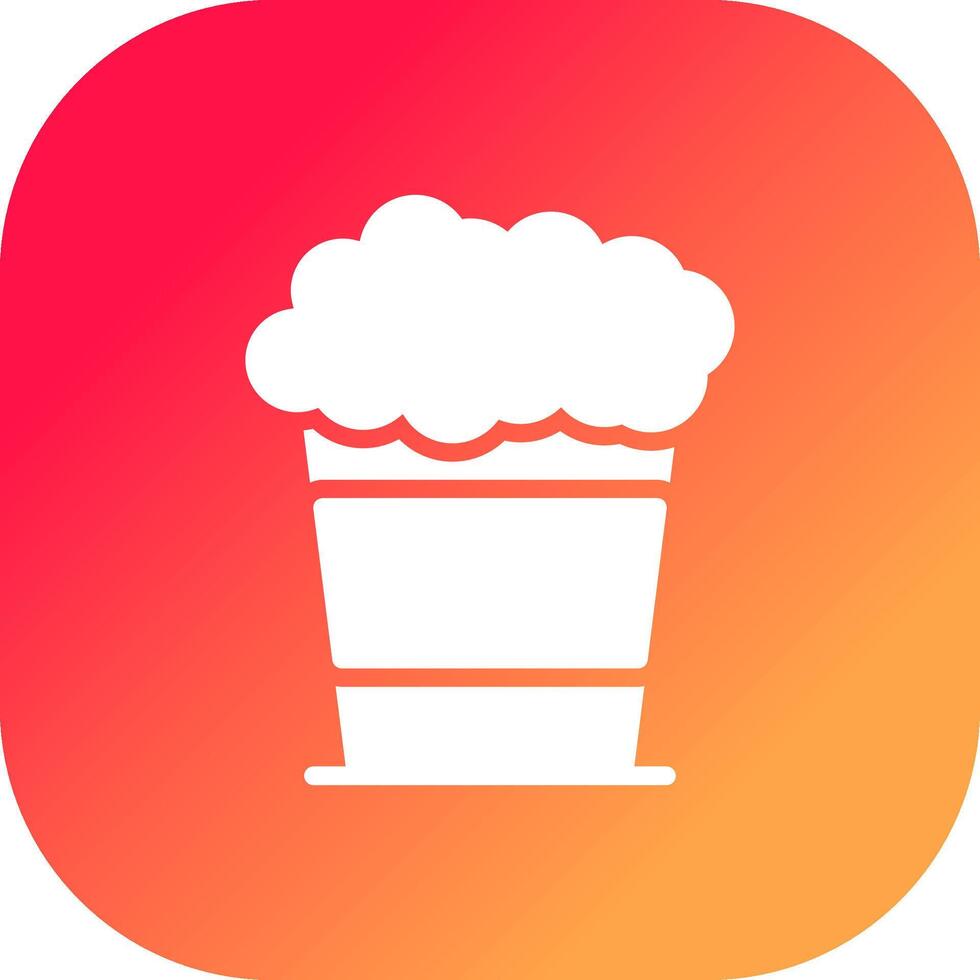 Popcorn Creative Icon Design vector