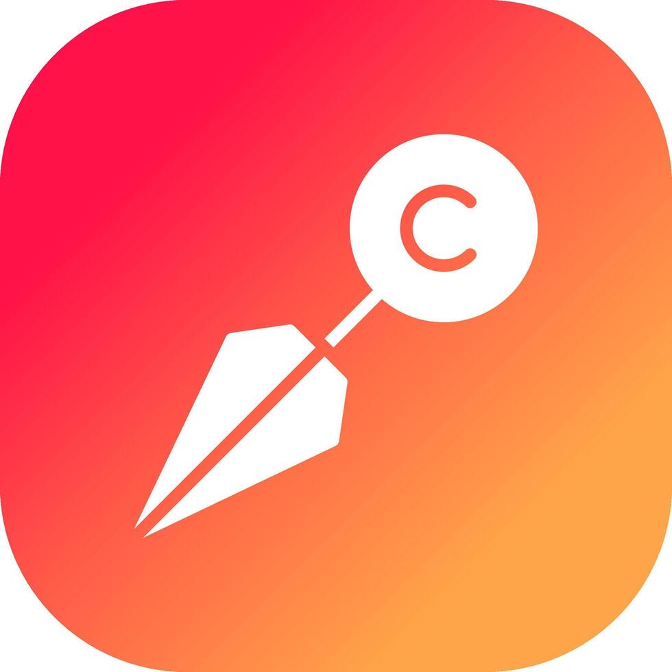 Kunai Creative Icon Design vector