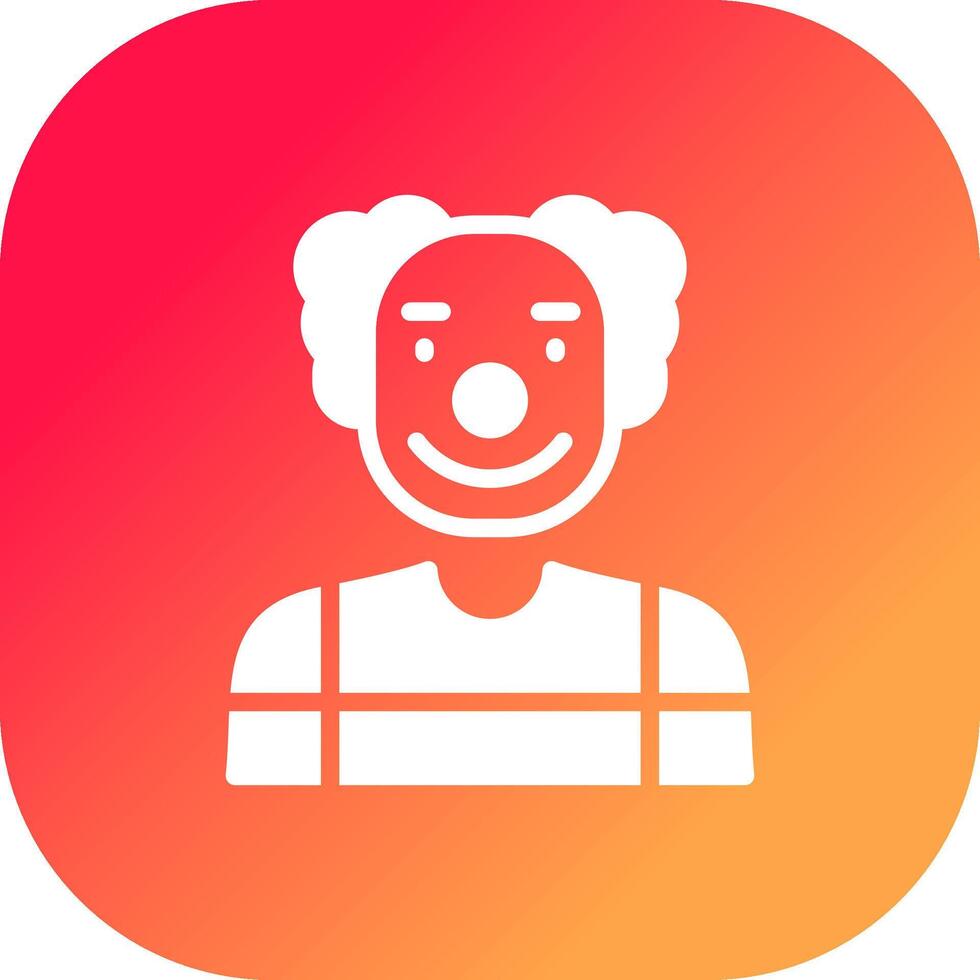 Clown Creative Icon Design vector