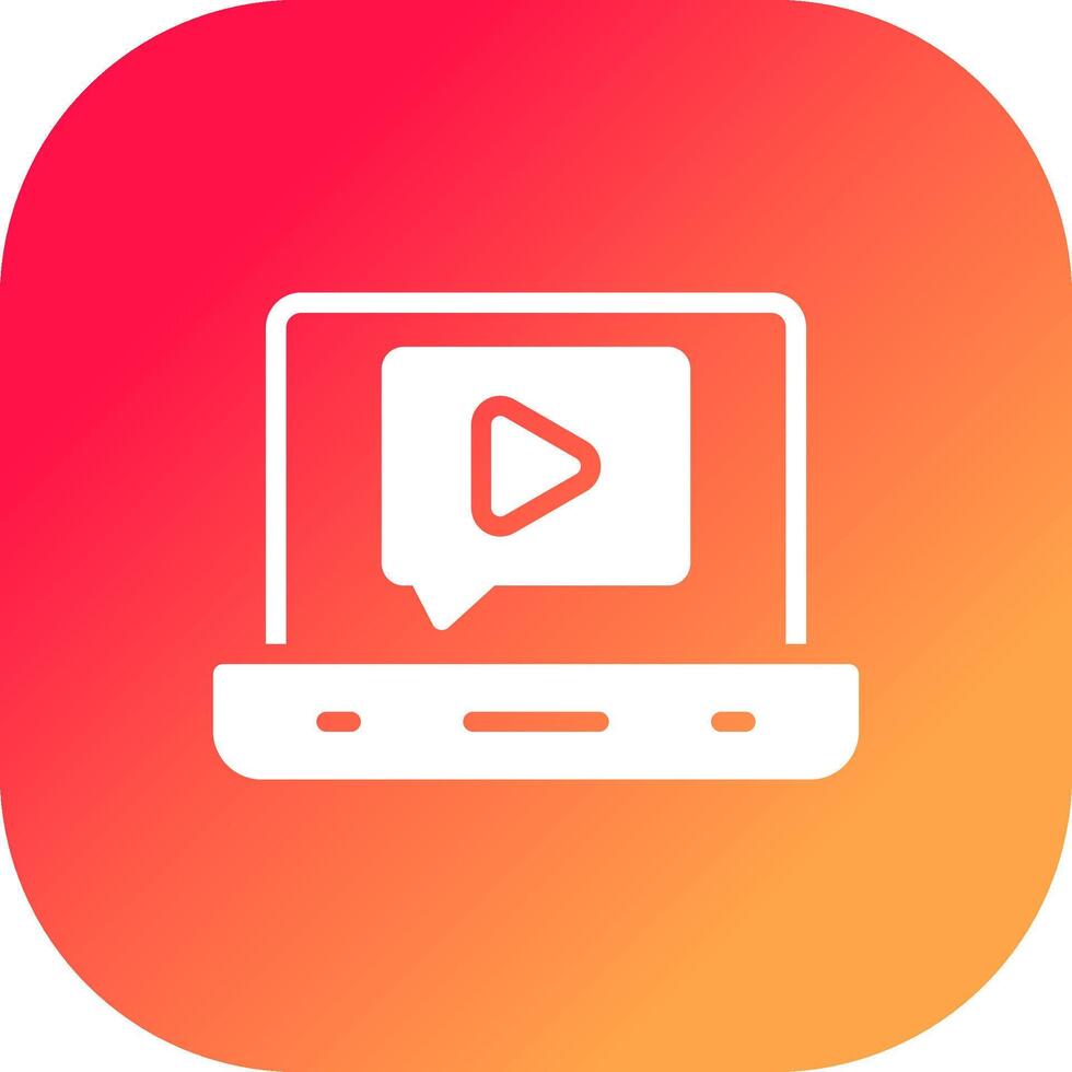 Online Course Creative Icon Design vector