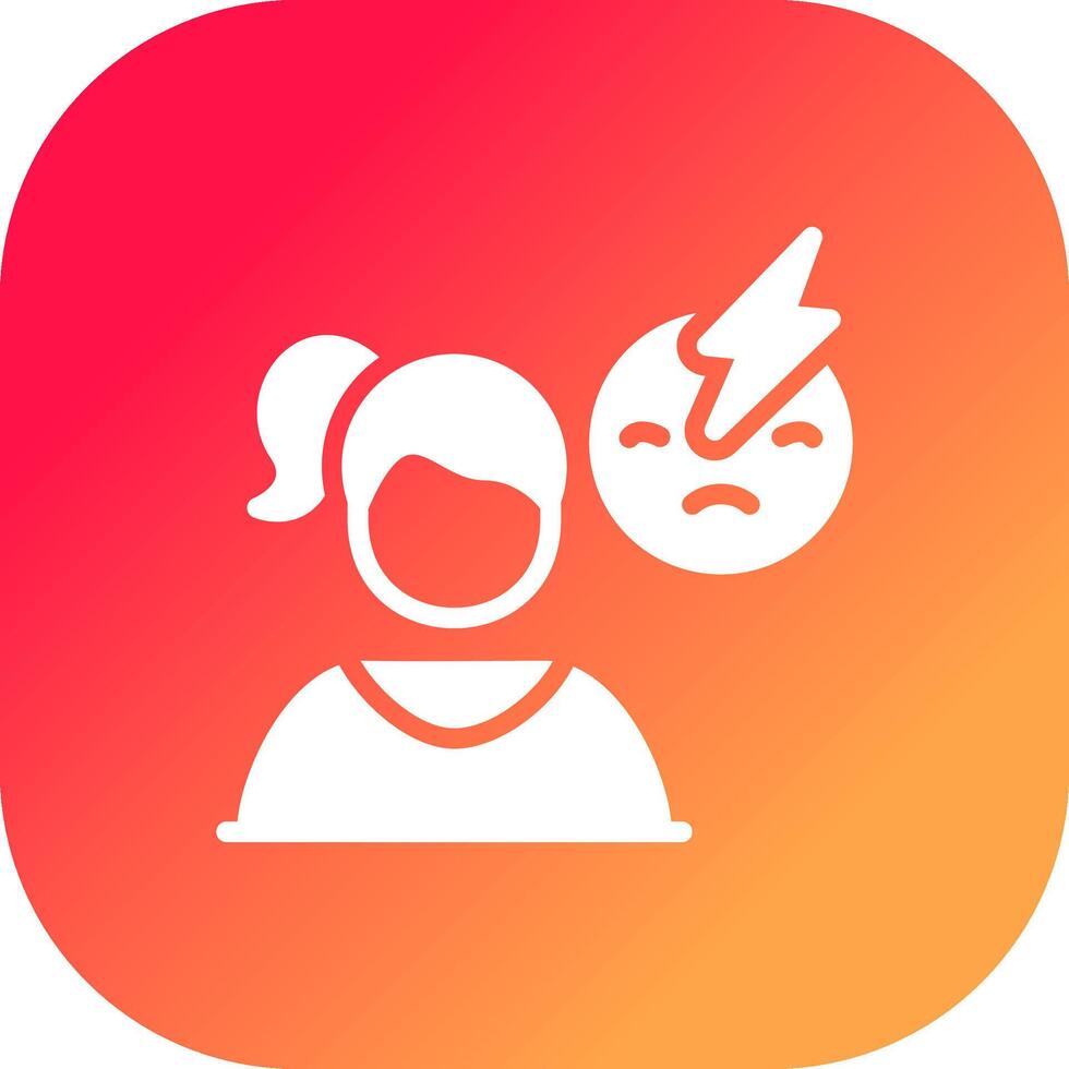 Emotional Abuse Creative Icon Design vector