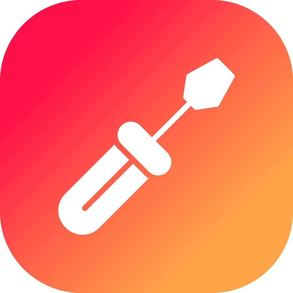 Screwdriver Creative Icon Design vector