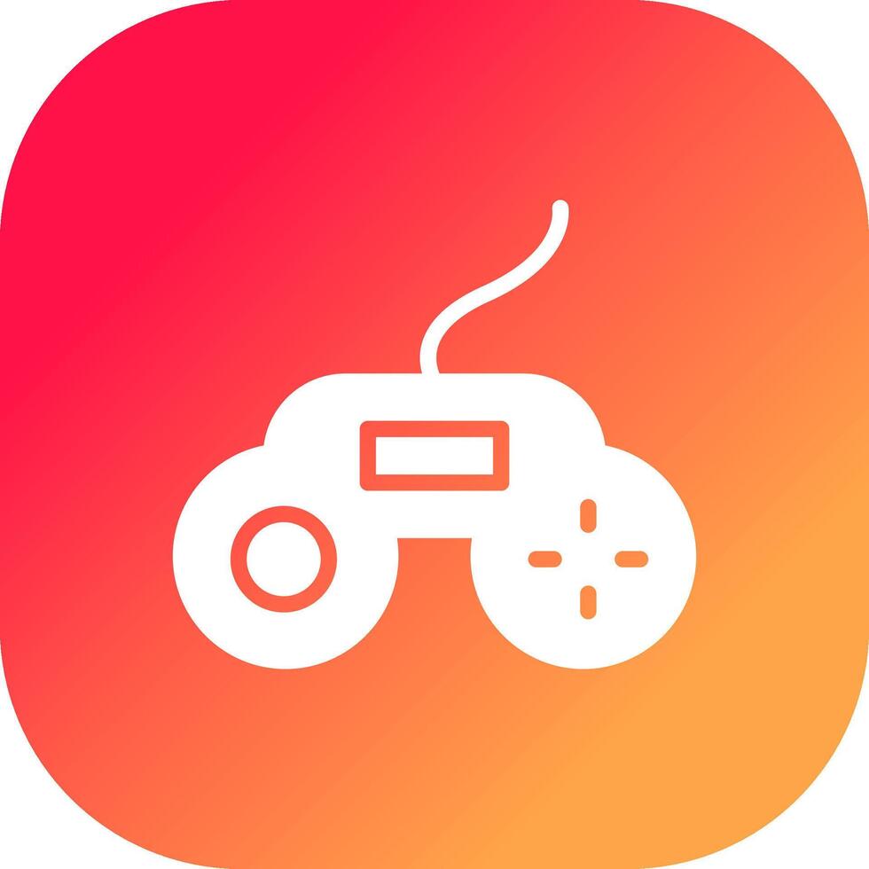 Gamepad Creative Icon Design vector