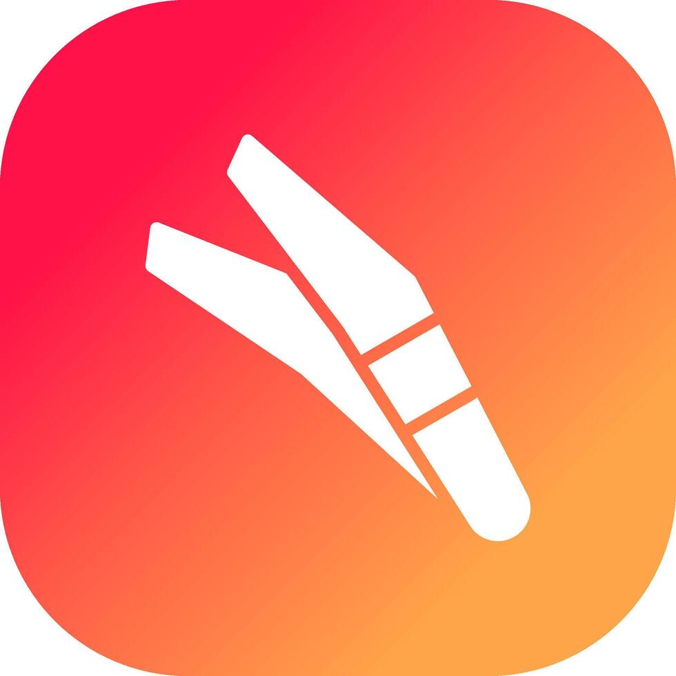 Tweezers Creative Icon Design vector