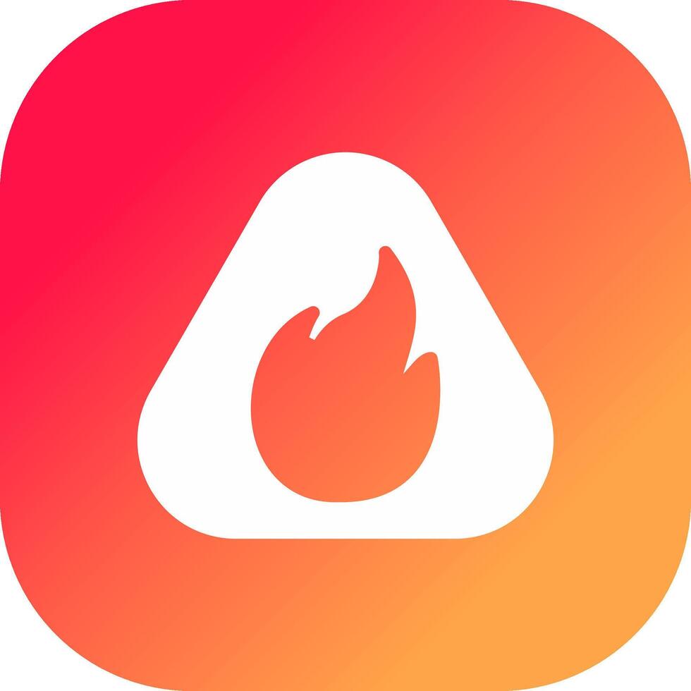 Flame Creative Icon Design vector