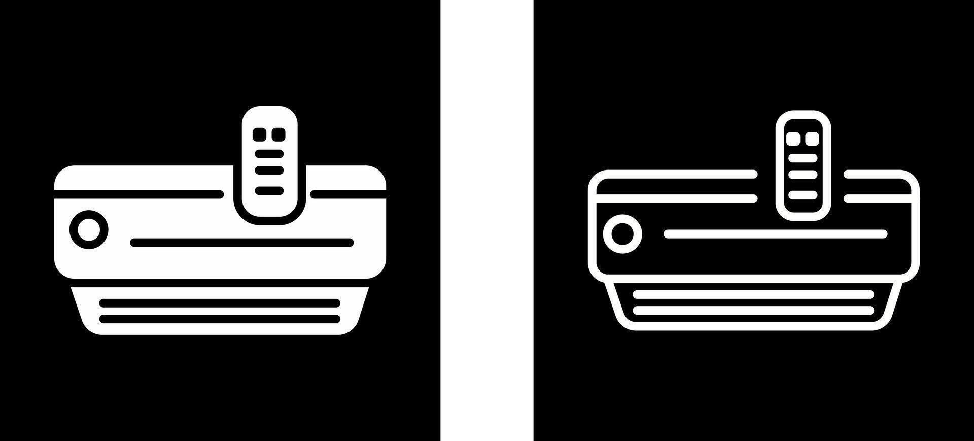 Mobile Air Conditioner Vector Icon