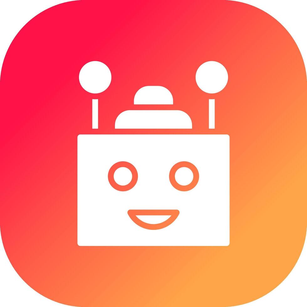 Chatbot Creative Icon Design vector