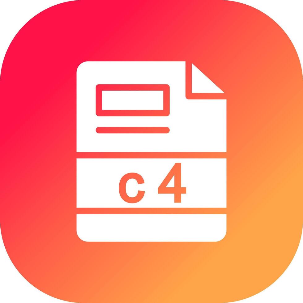 c4 Creative Icon Design vector