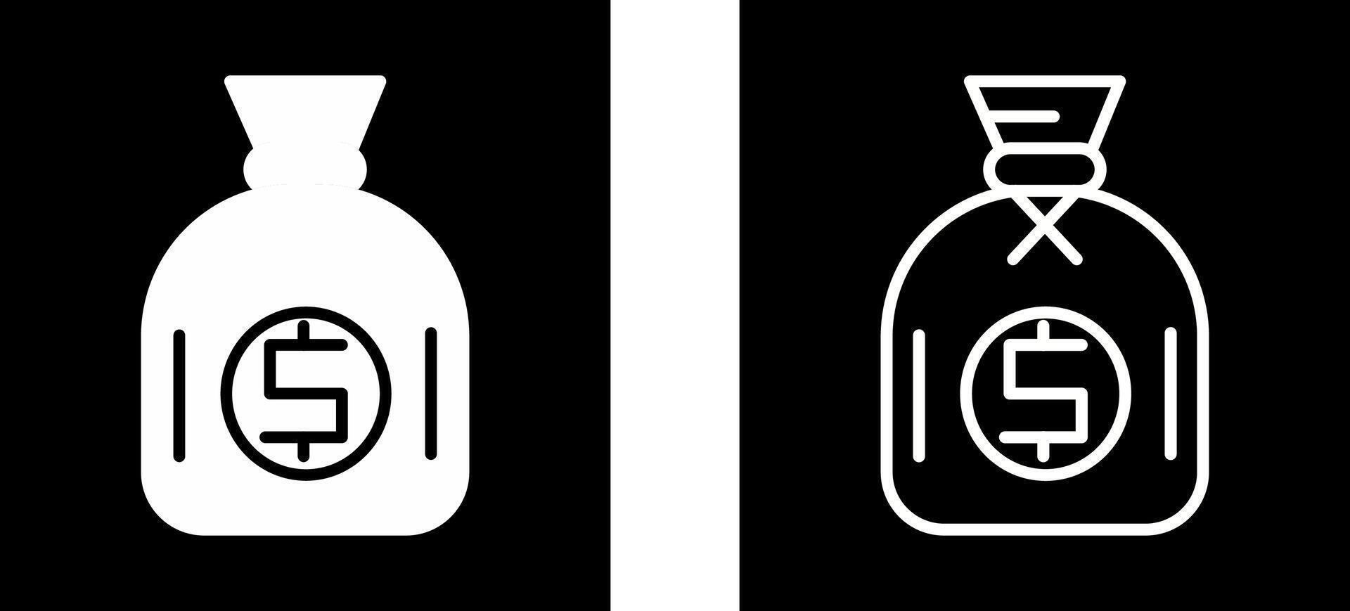 Dollar Sack Vector Icon