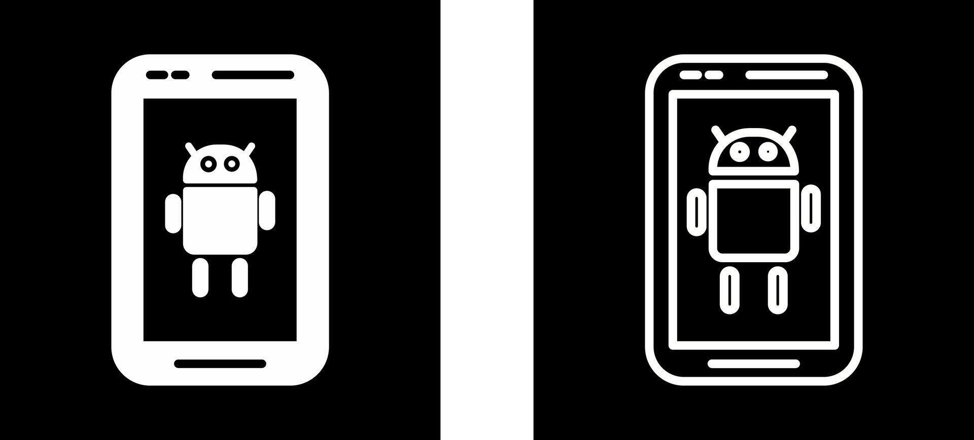 Android Vector Icon 41973117 Vector Art at Vecteezy