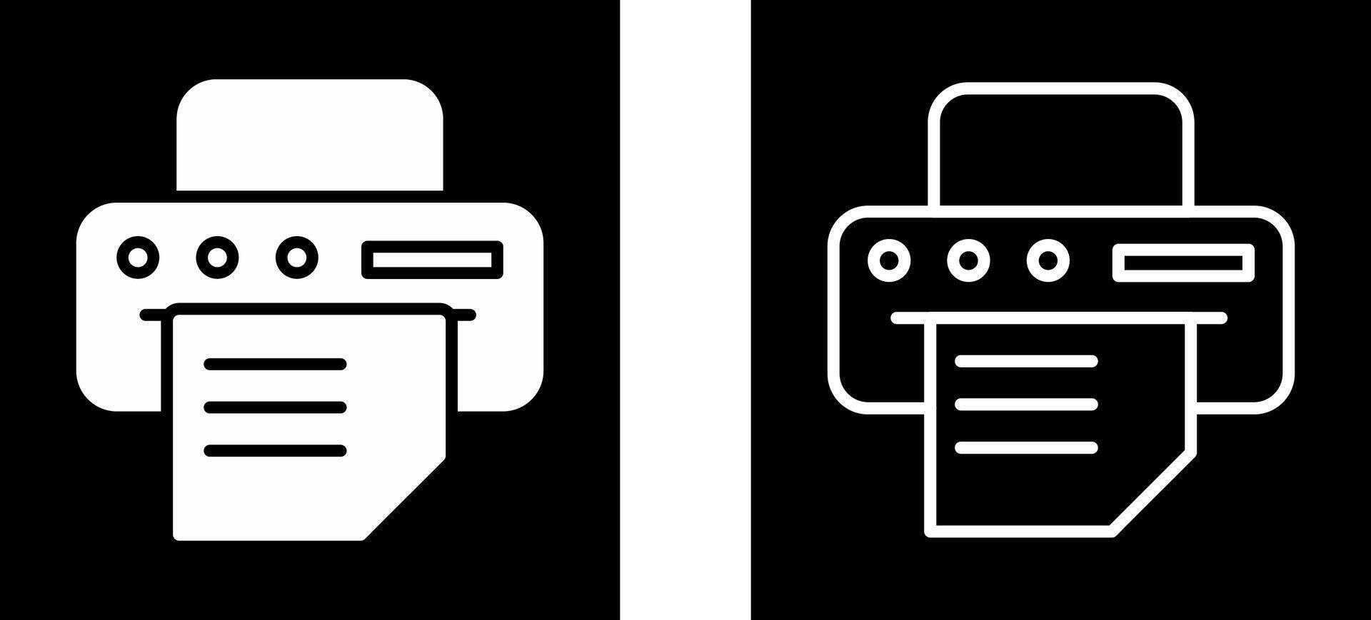 Printer Vector Icon