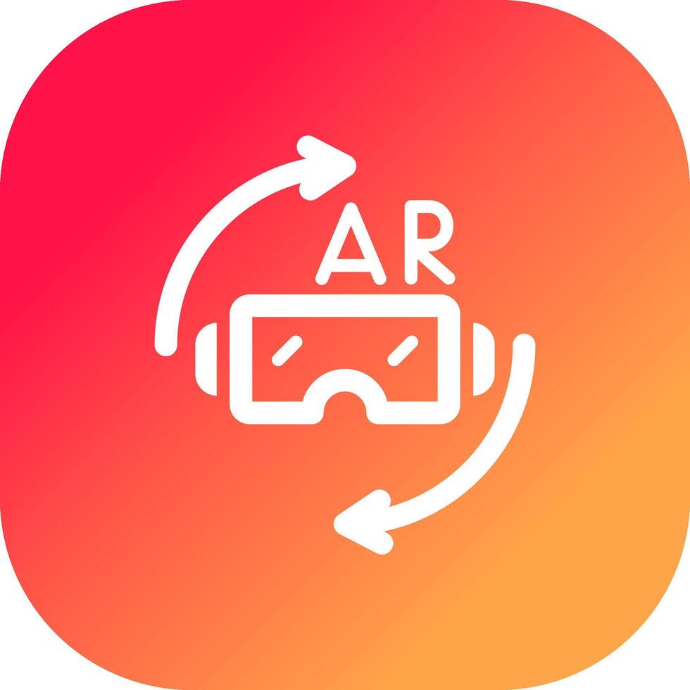 Vr Glasses Creative Icon Design vector