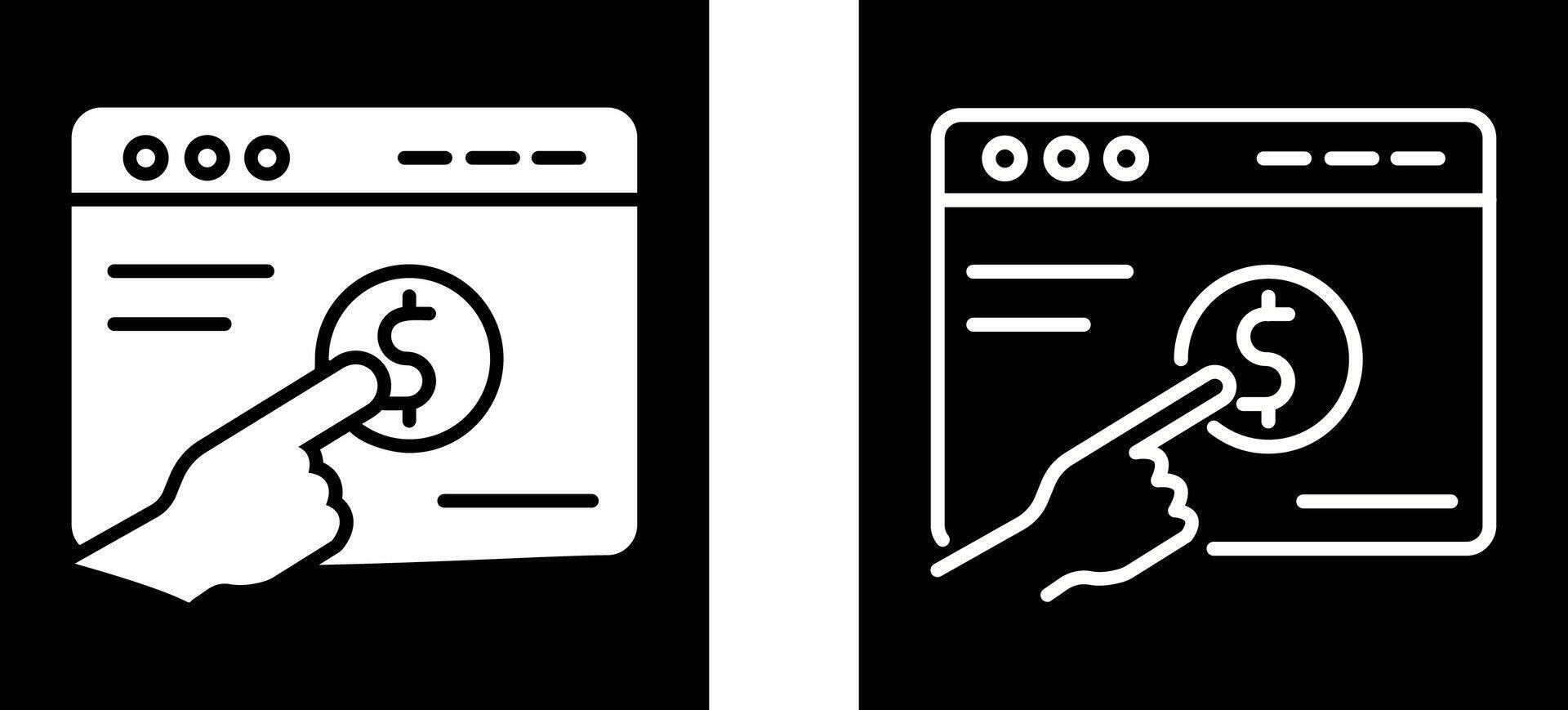 Pay Per Click Vector Icon