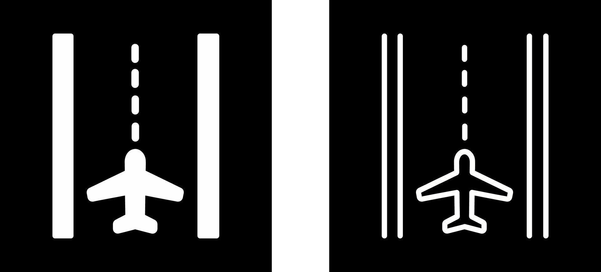 Runway Vector Icon