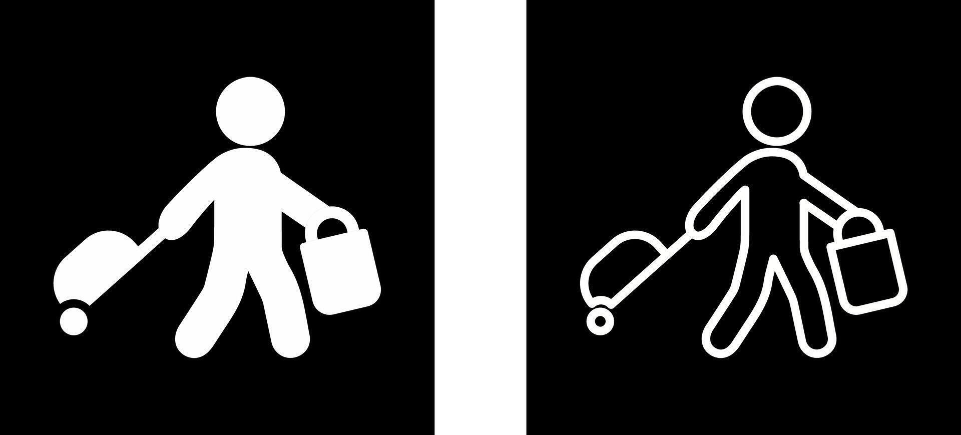 Carrying Bag Vector Icon