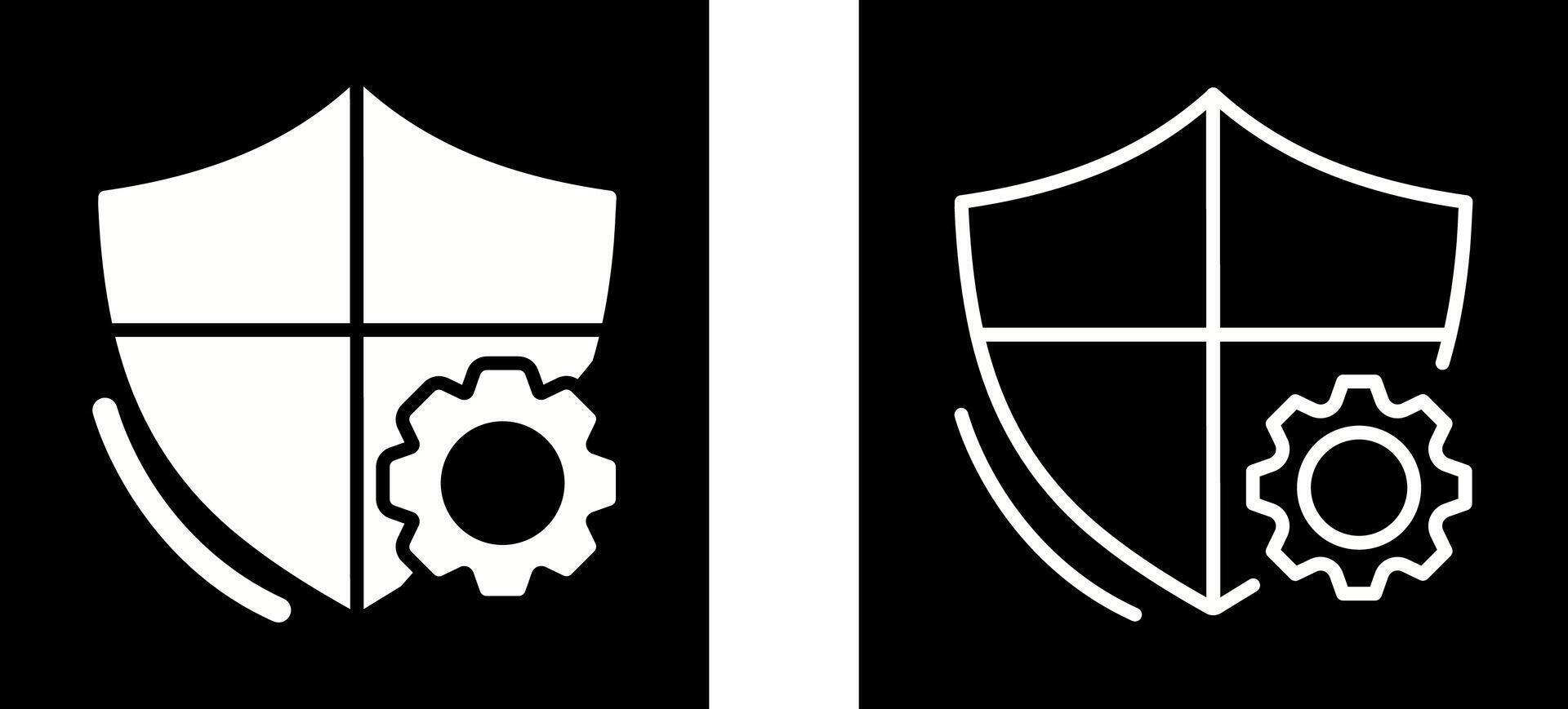 Shield Settings Vector Icon