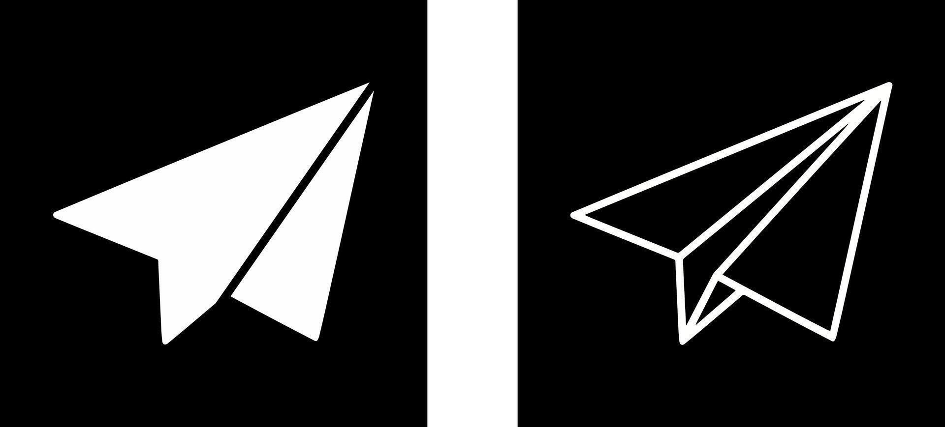 Paper Plane Vector Icon