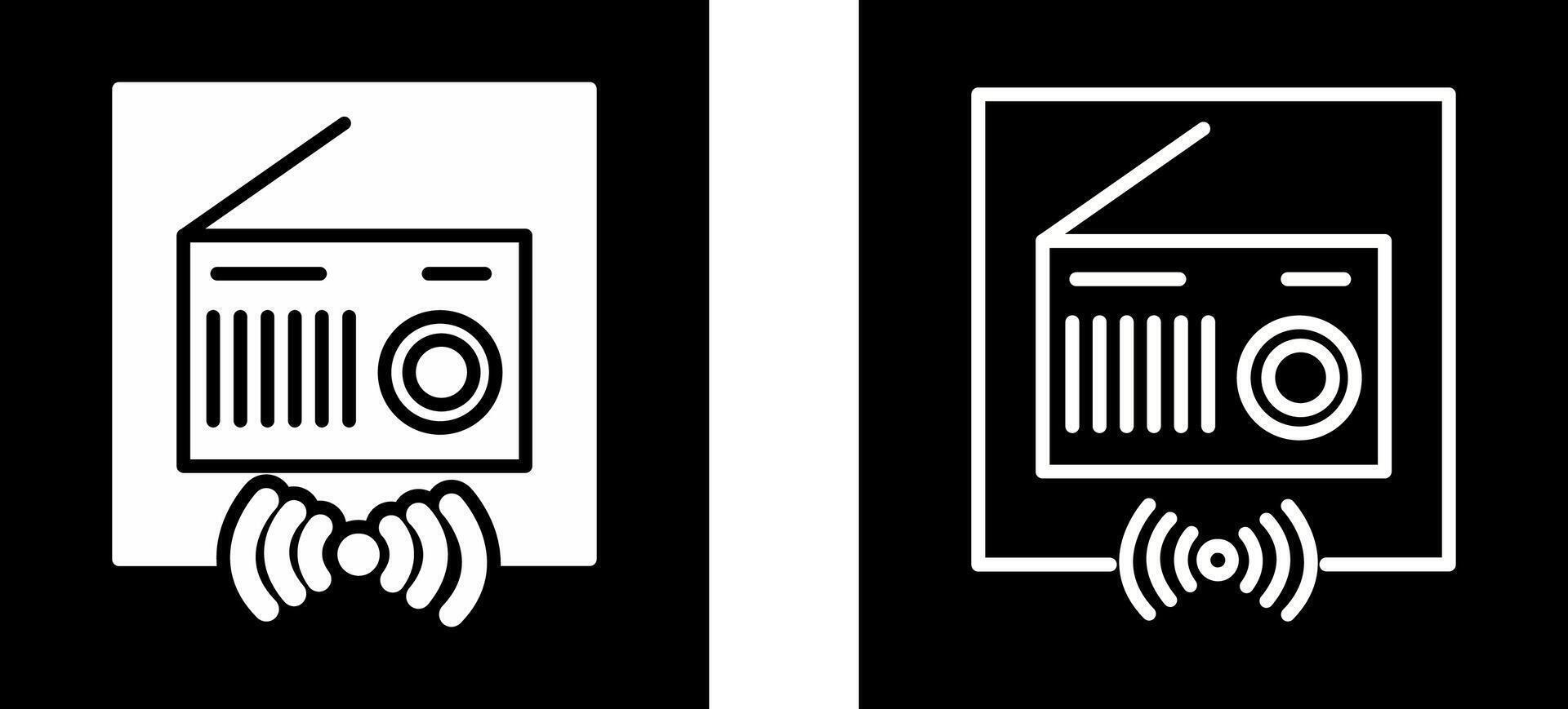 Radio Vector Icon