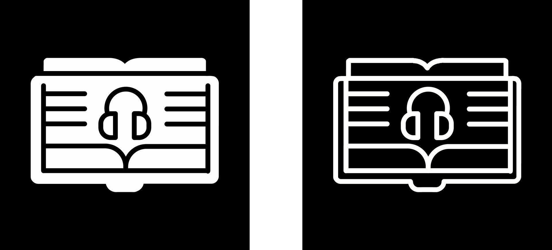 Audio Book Vector Icon