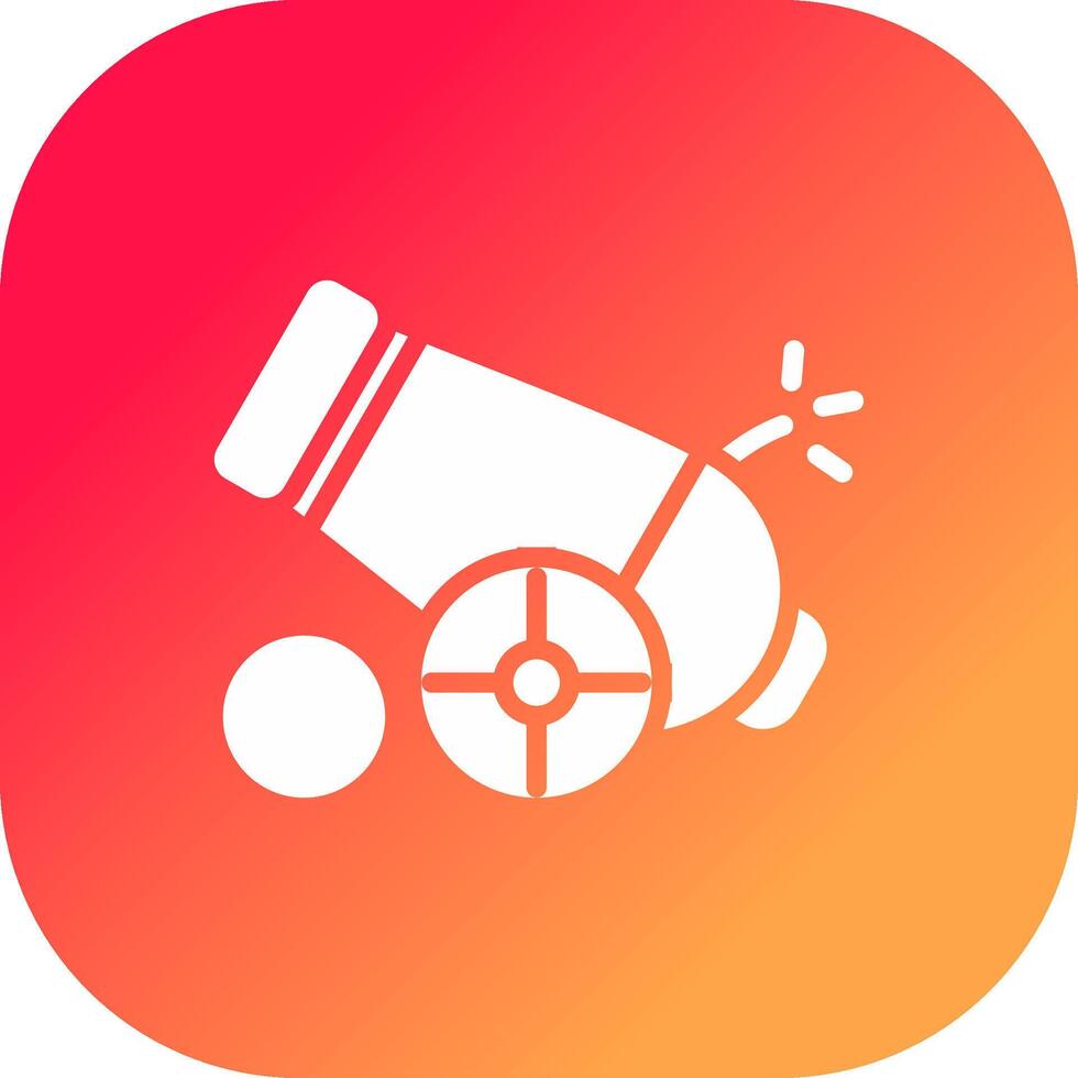 Cannon Creative Icon Design vector