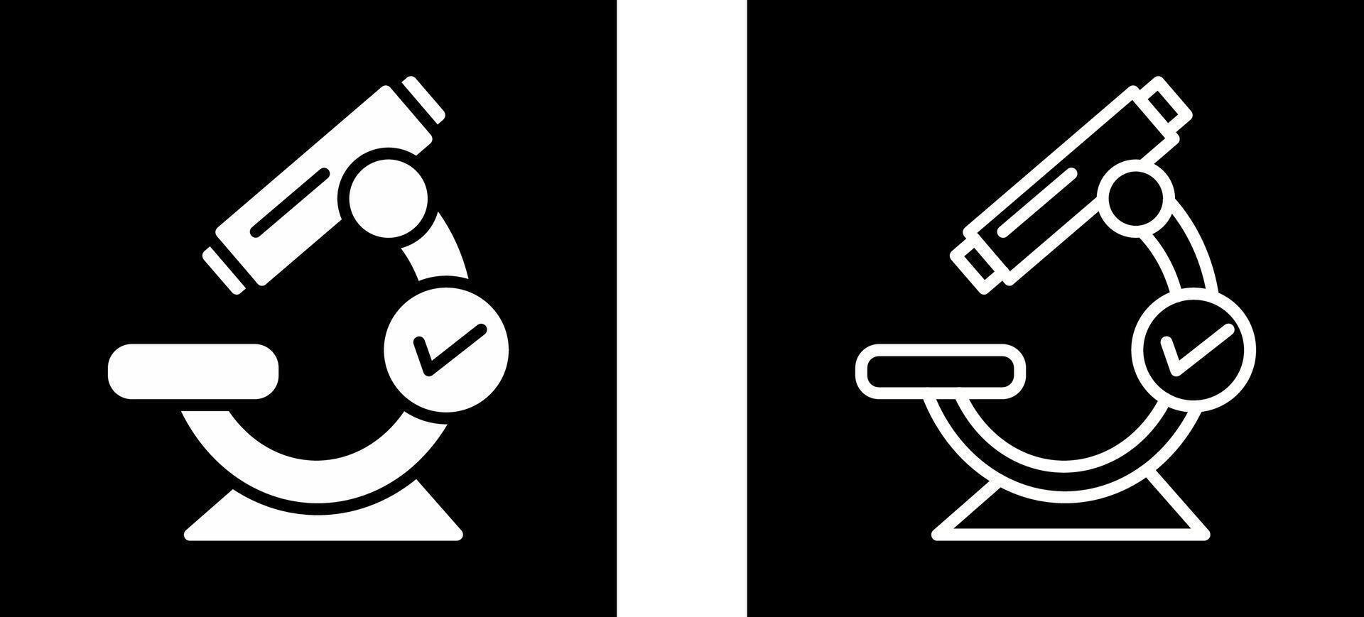 Microscope Vector Icon