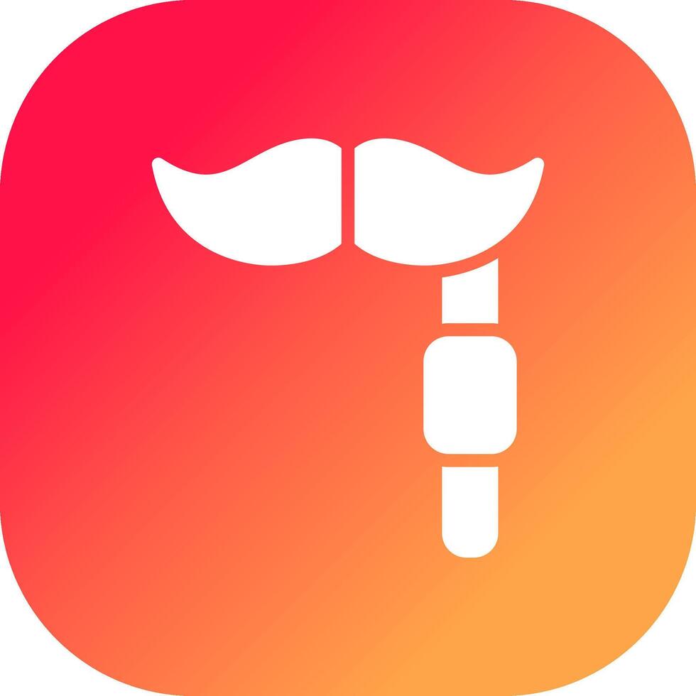 Moustache Creative Icon Design vector