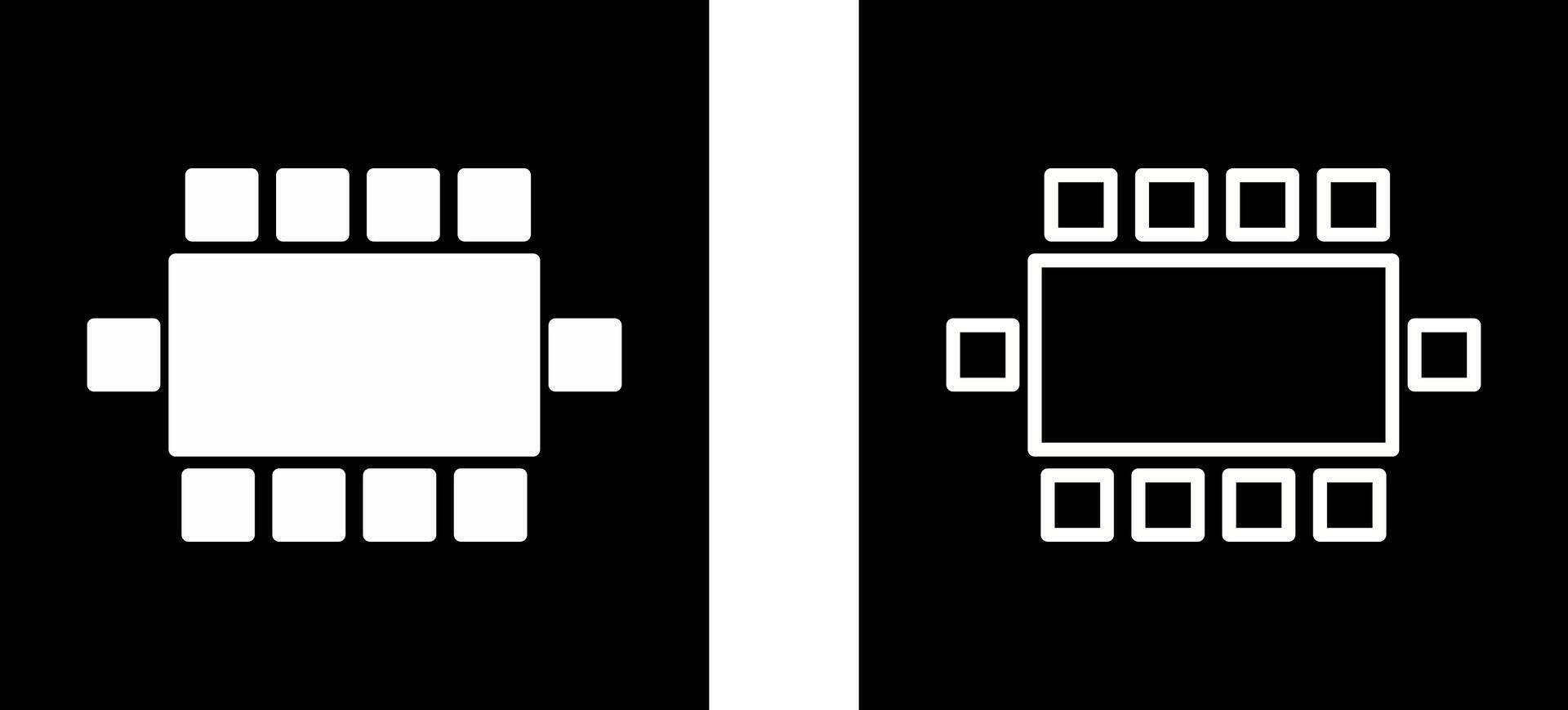 Conference Room Chair Vector Icon