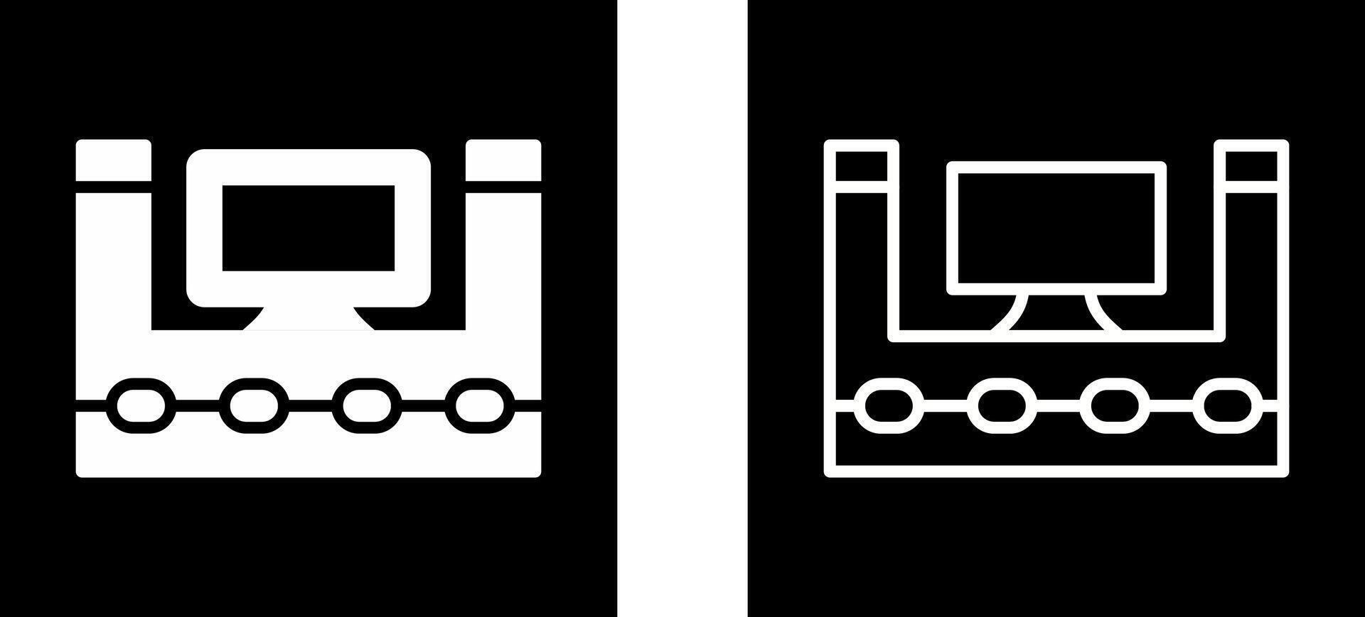 Television Set Vector Icon