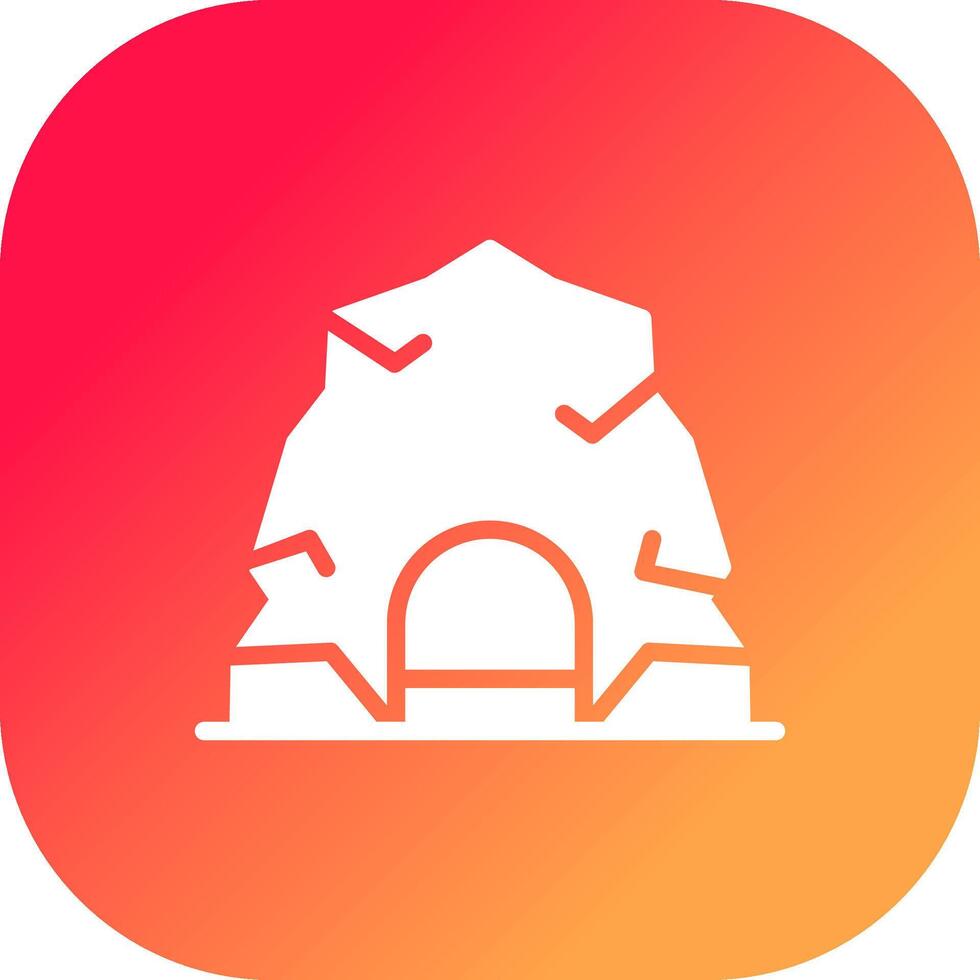 Tunnel Creative Icon Design vector
