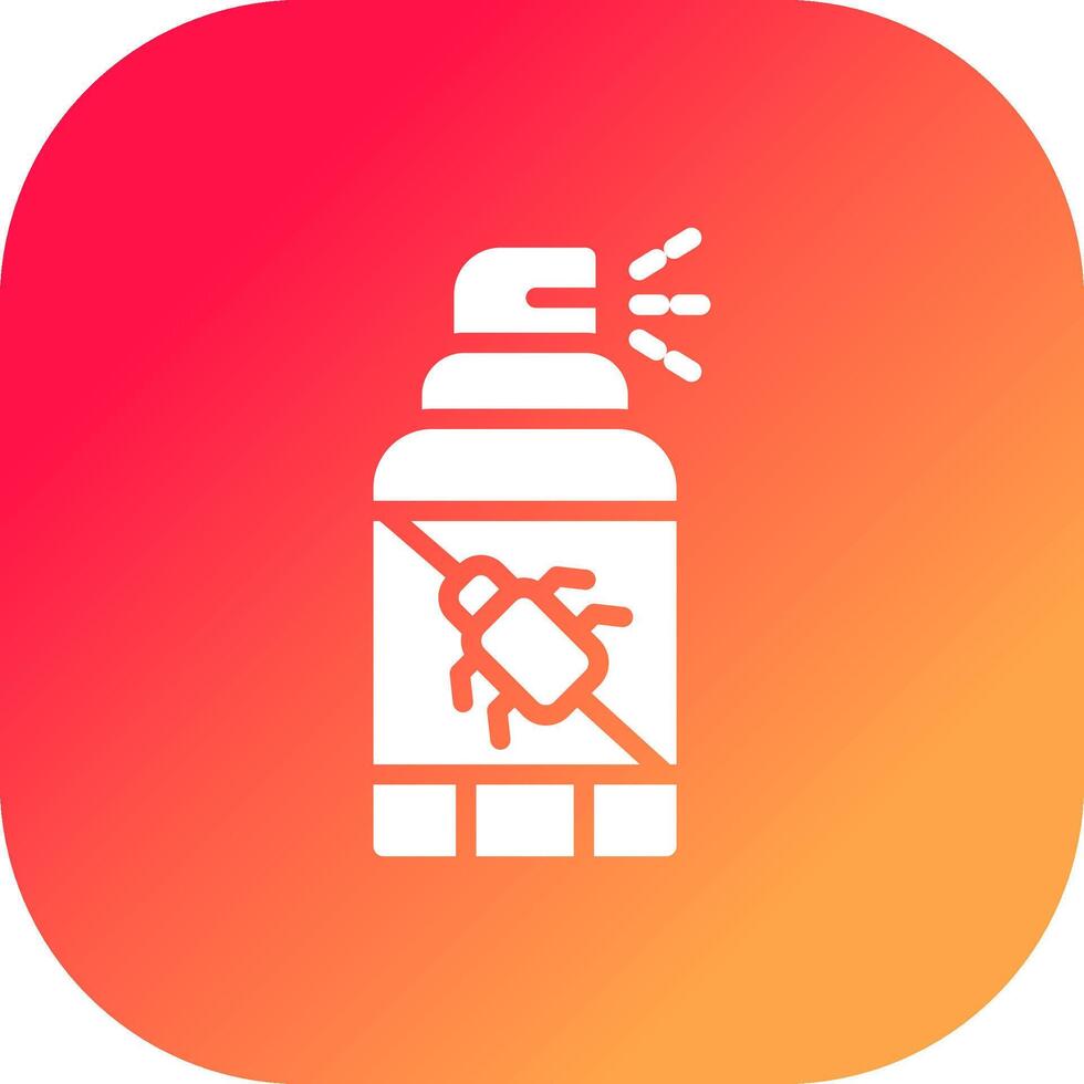 Spray Bottle Creative Icon Design vector