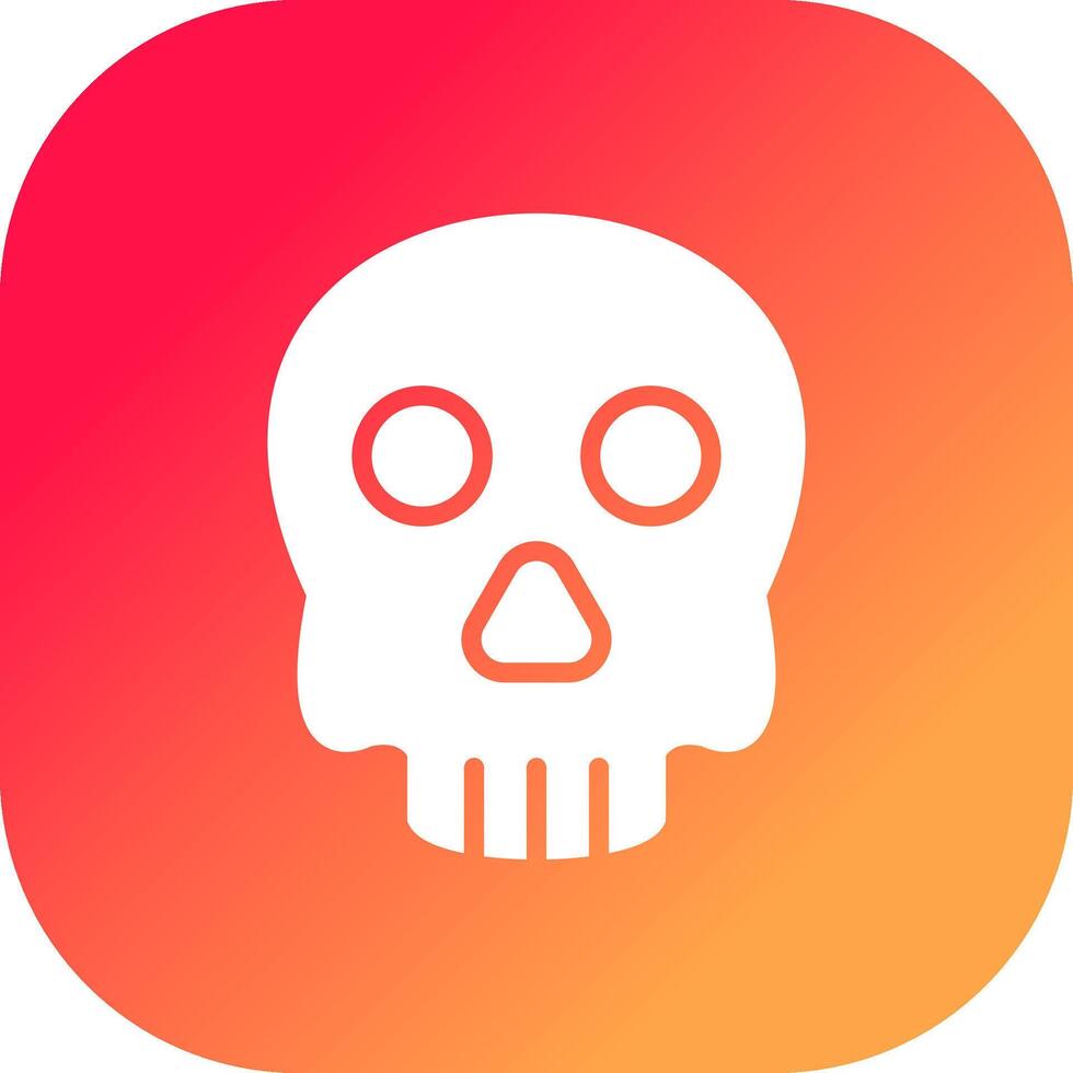 Skull Creative Icon Design vector