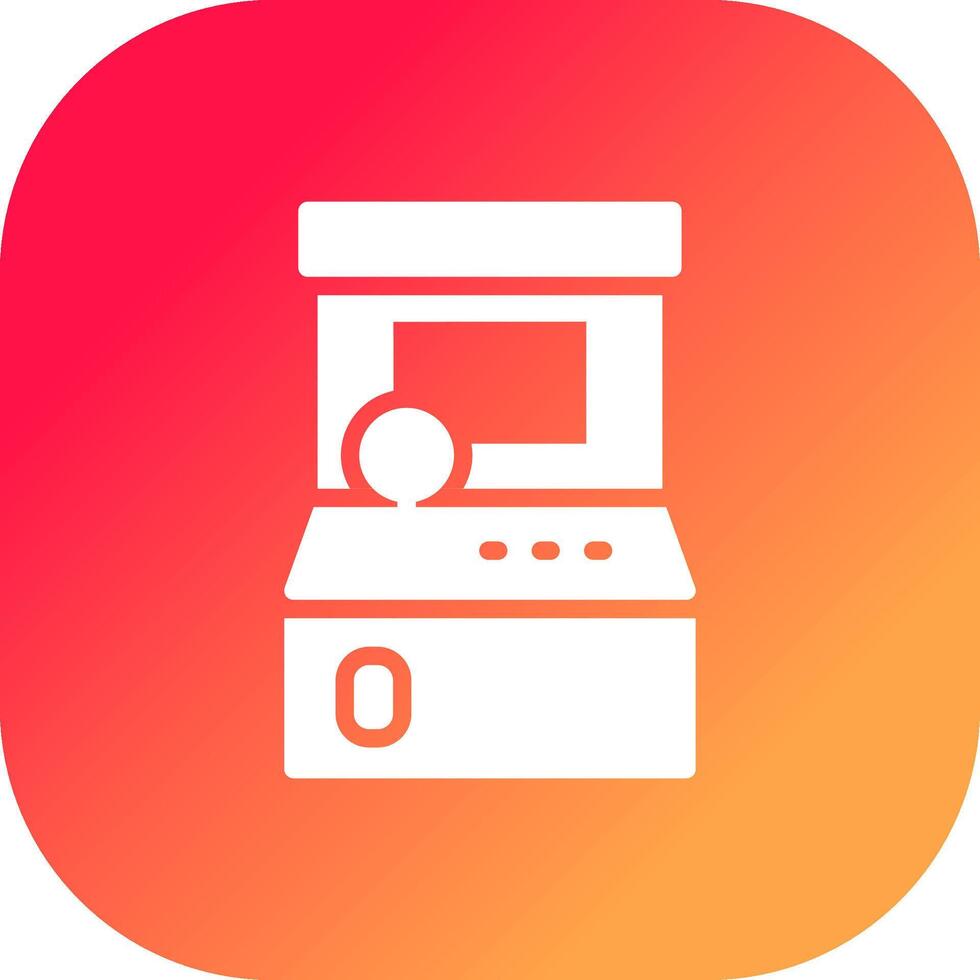 Glyph Dradient Corner Design vector