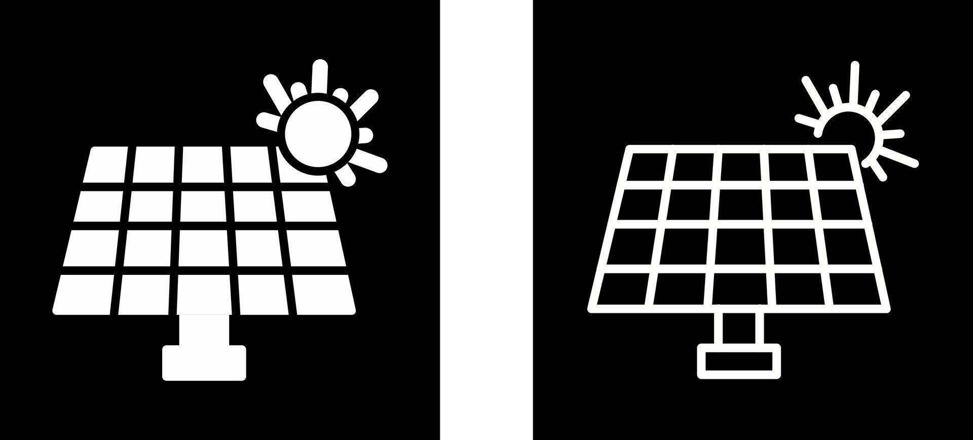 Solar Panel Vector Icon