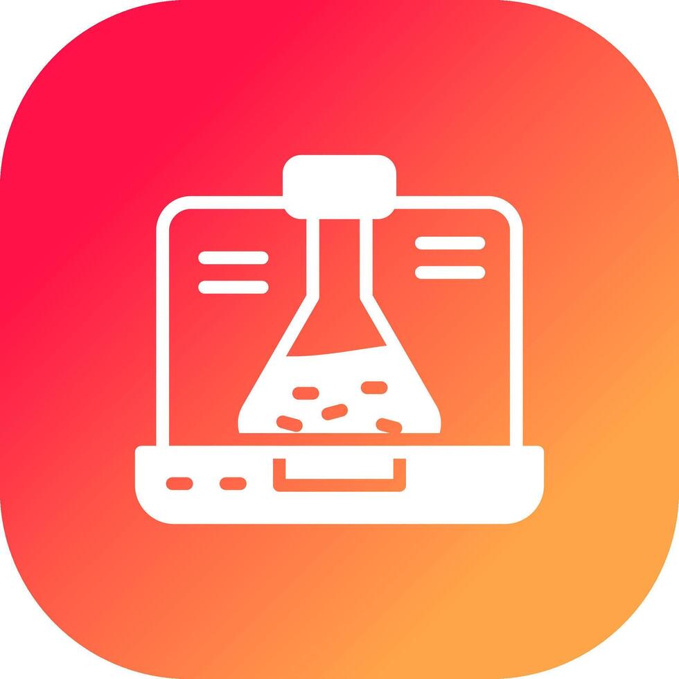 diseño de icono creativo de química vector