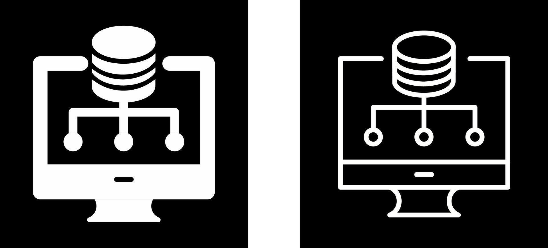 Data Storage Vector Icon