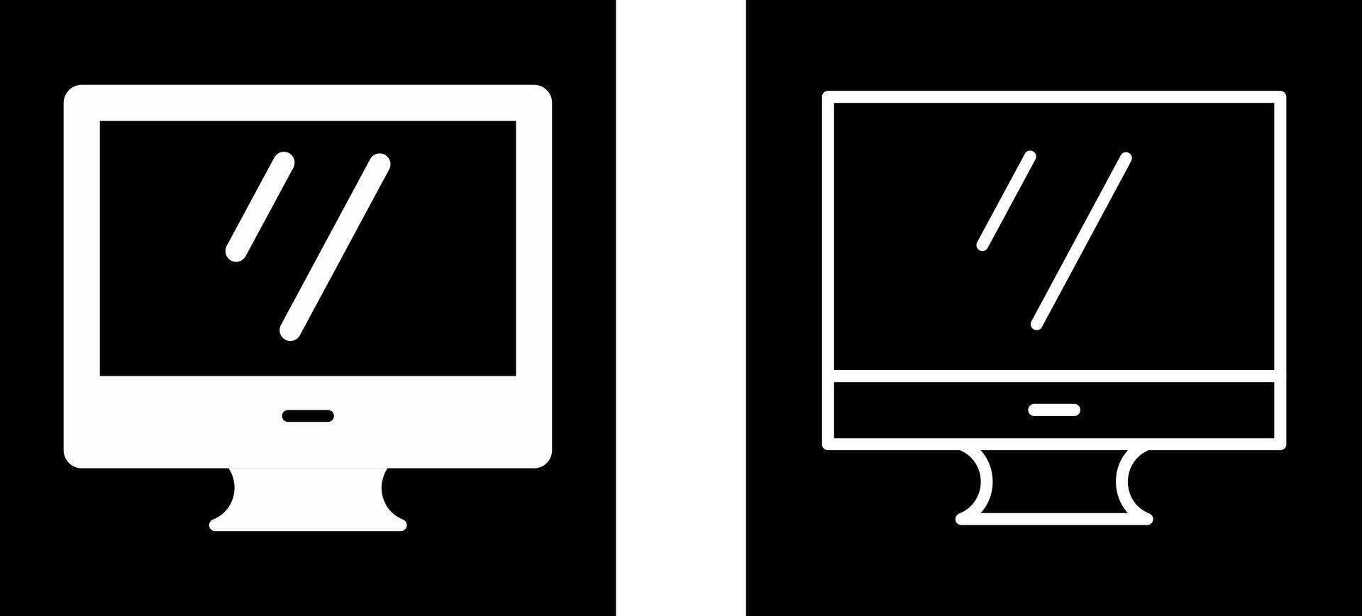 Screen Vector Icon