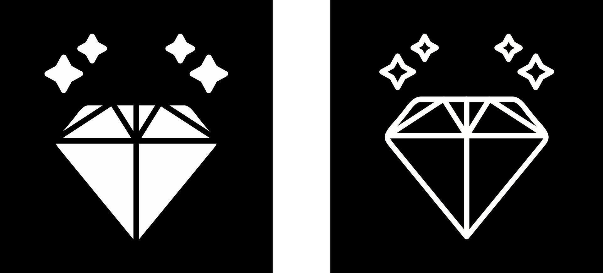 Diamond Vector Icon