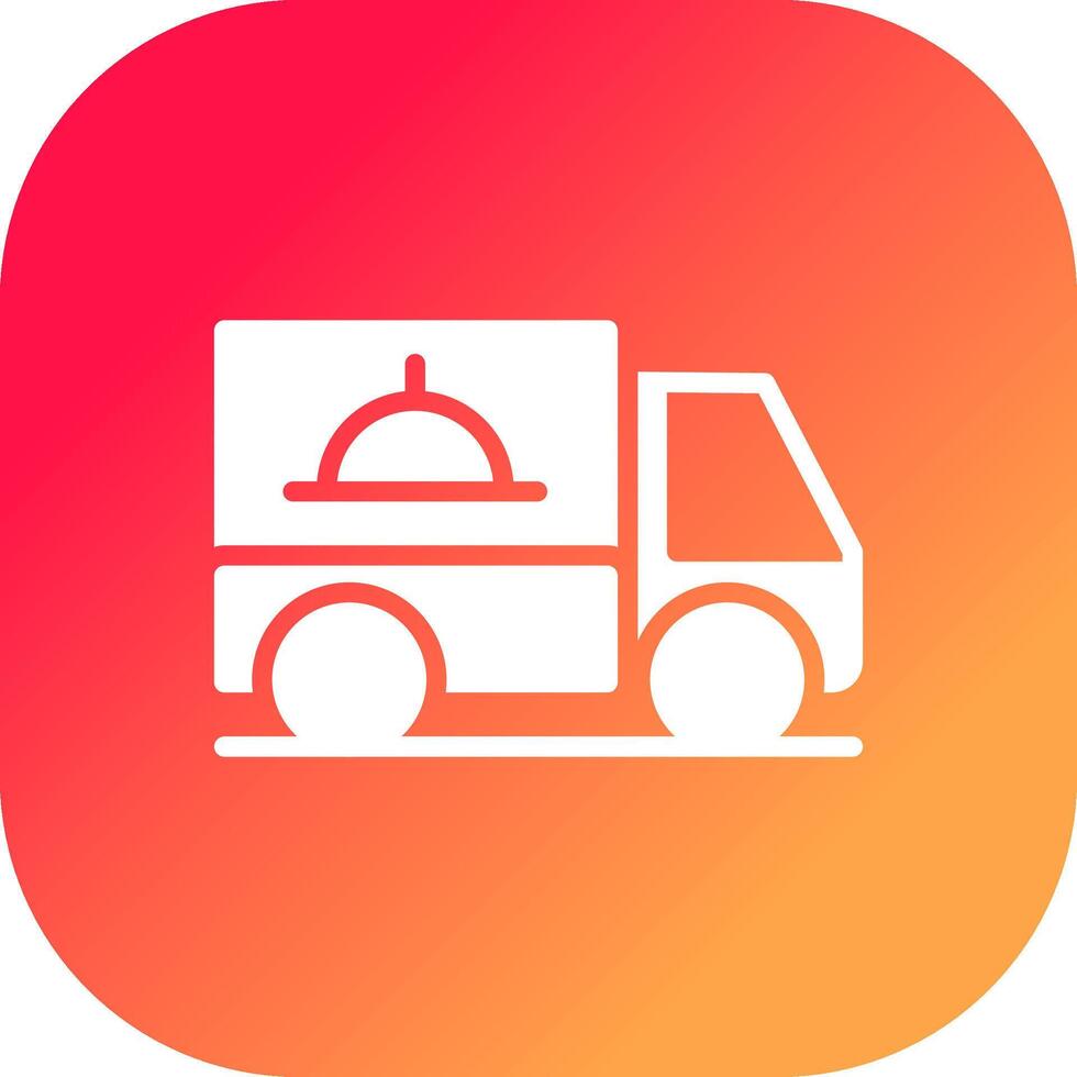 Delivery Van Creative Icon Design vector