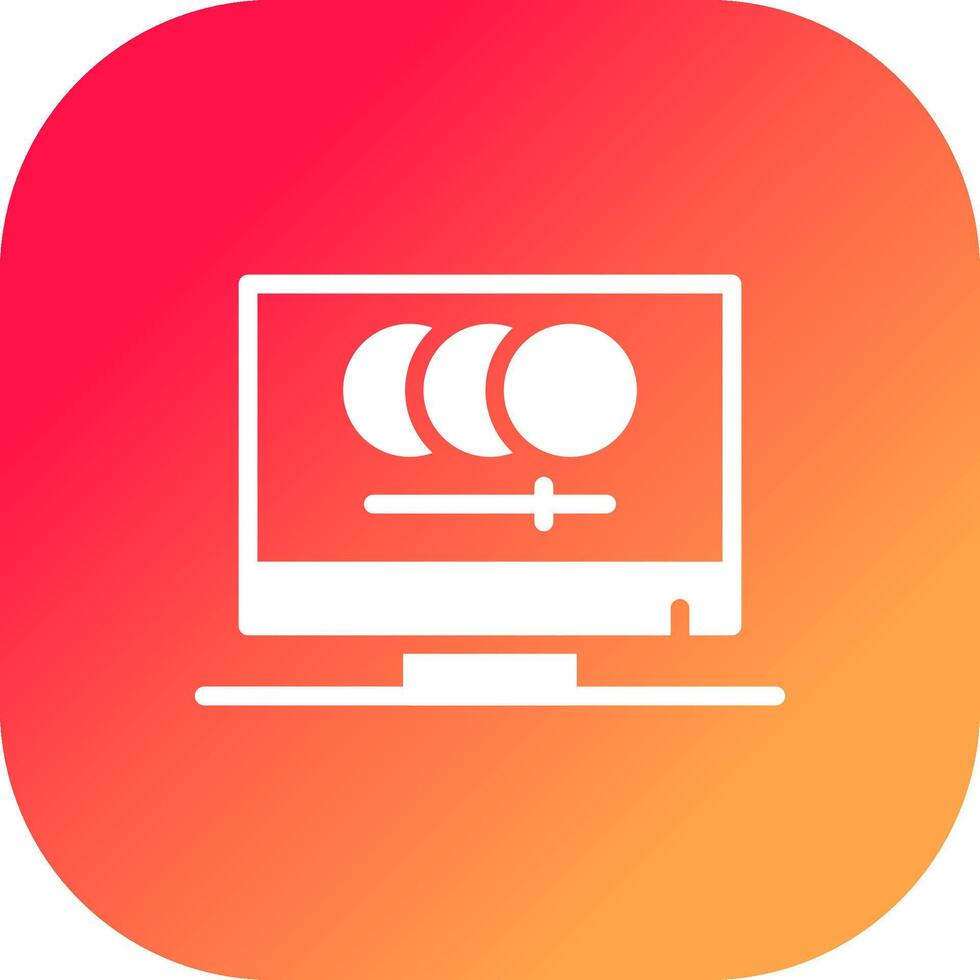 Digital Animation Creative Icon Design vector