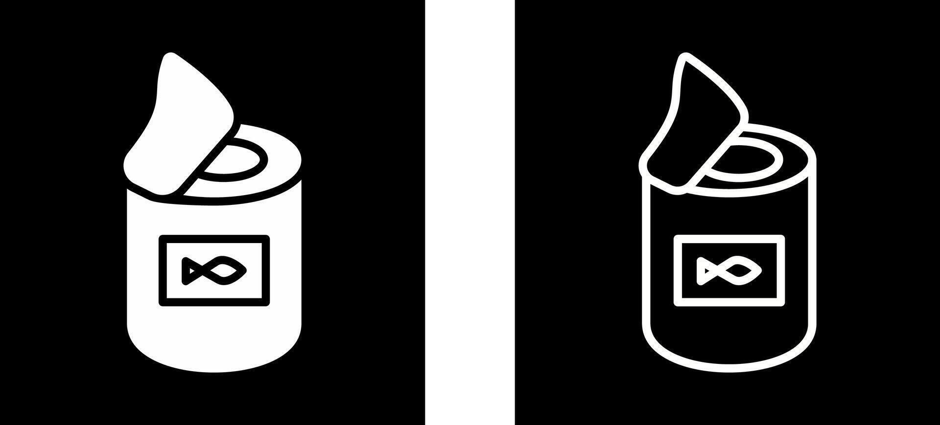 Canned Food Vector Icon