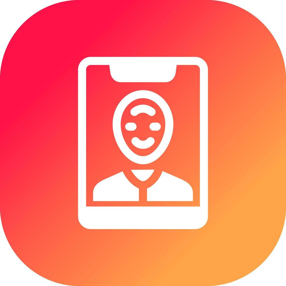 Video Call Creative Icon Design vector