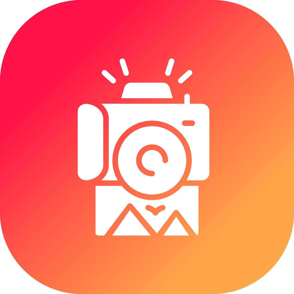 Instant Photos Creative Icon Design vector