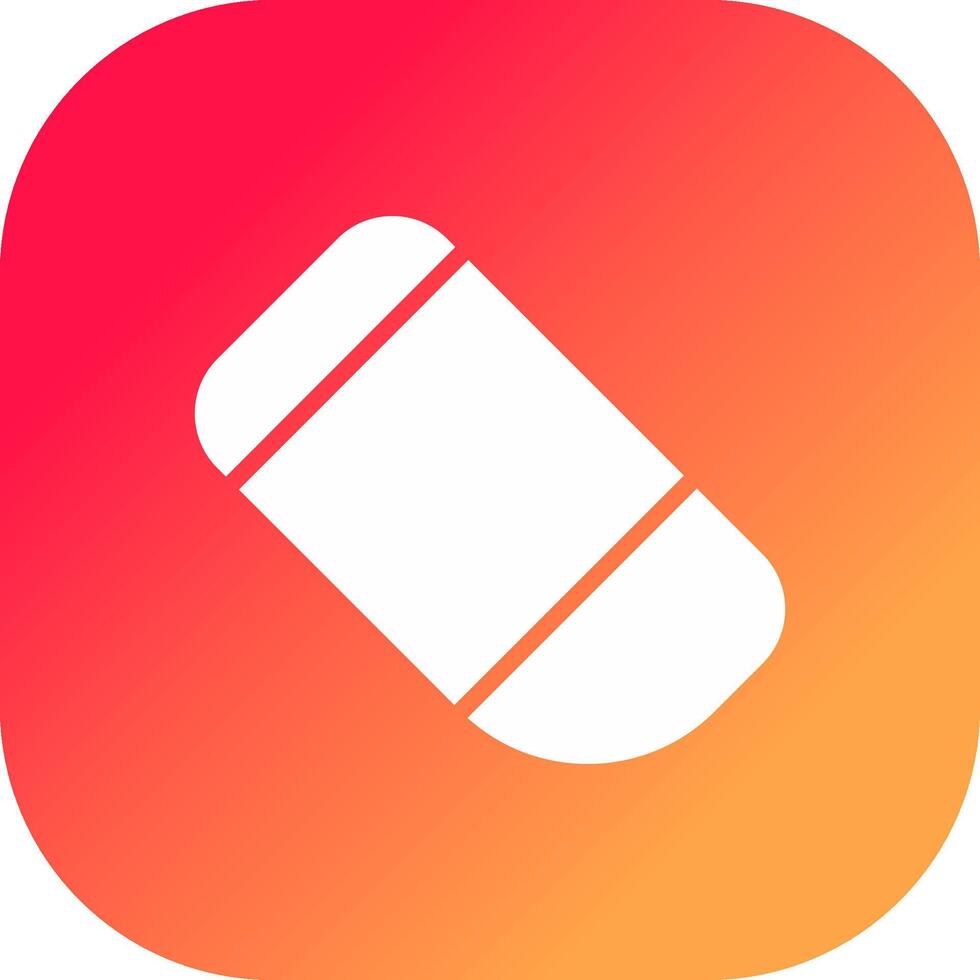 Eraser Creative Icon Design vector